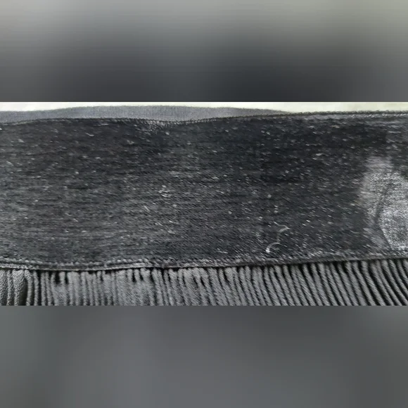 Zara Basics Women's Wide Leg Cropped Pants Black  Size… - Picture 6 of 12